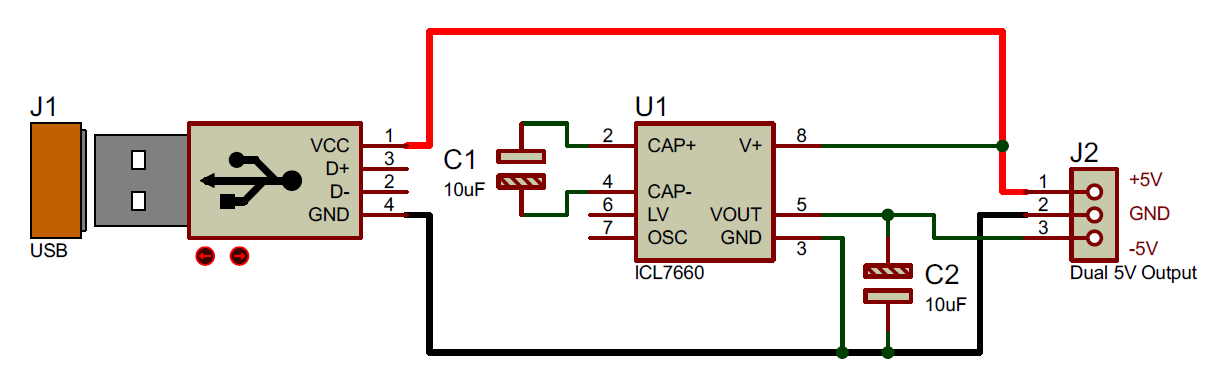 雙5v電路